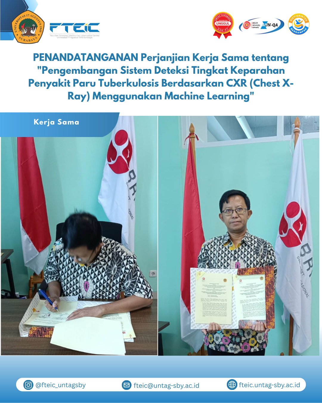 PENANDATANGANAN PERJANJIAN KERJA SAMA