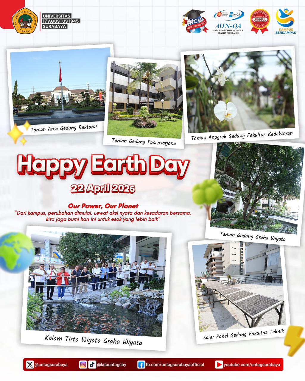 Selamat Hari Bumi! - 22 April 2026